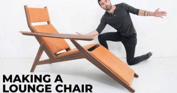 free lounge chair woodworking plan