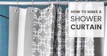 free shower curtain sewing pattern