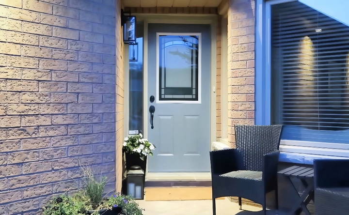 front door makeover before and after