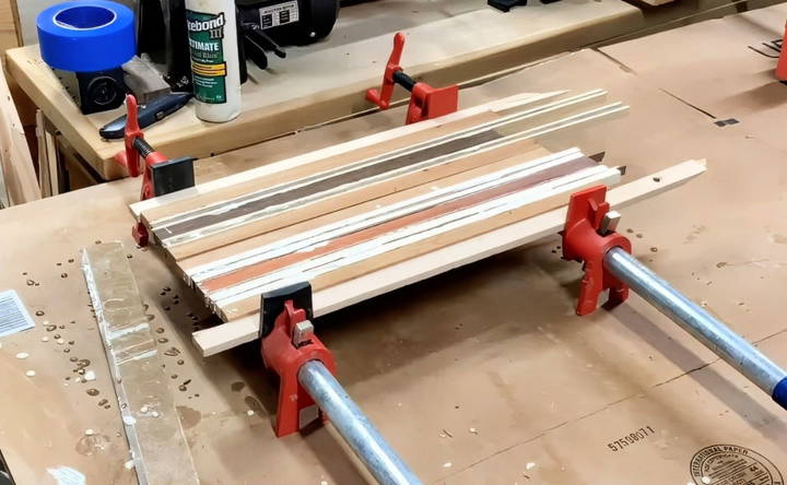 glue up wood coasters