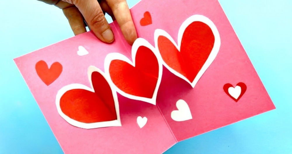How to Make a DIY Pop-Up Heart Card