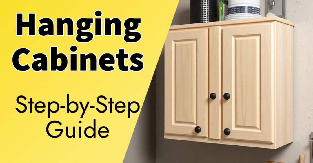 Hanging Cabinets for a Beginner: A Step-by-Step Guide