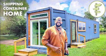 high end shipping container home