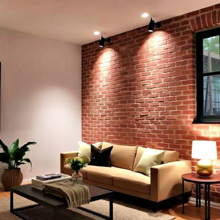 highlight architectural features with spotlights