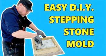 homemade stepping stone mold