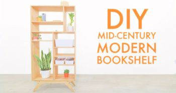 how to build a plywood bookcase