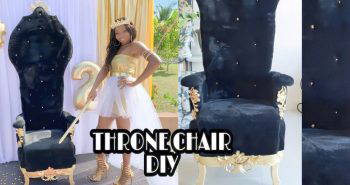 how to build a throne chair