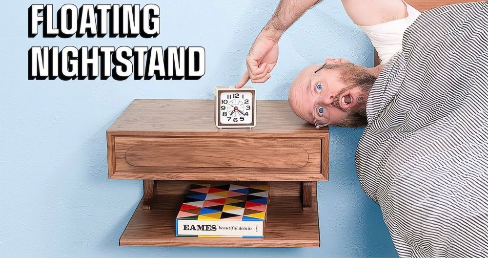How to Build a DIY Floating Nightstand
