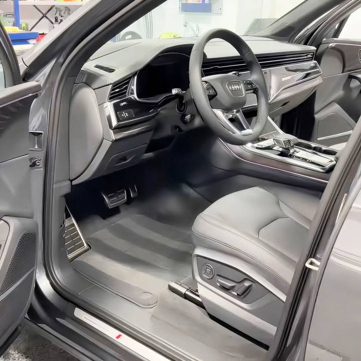 how to clean a car interior