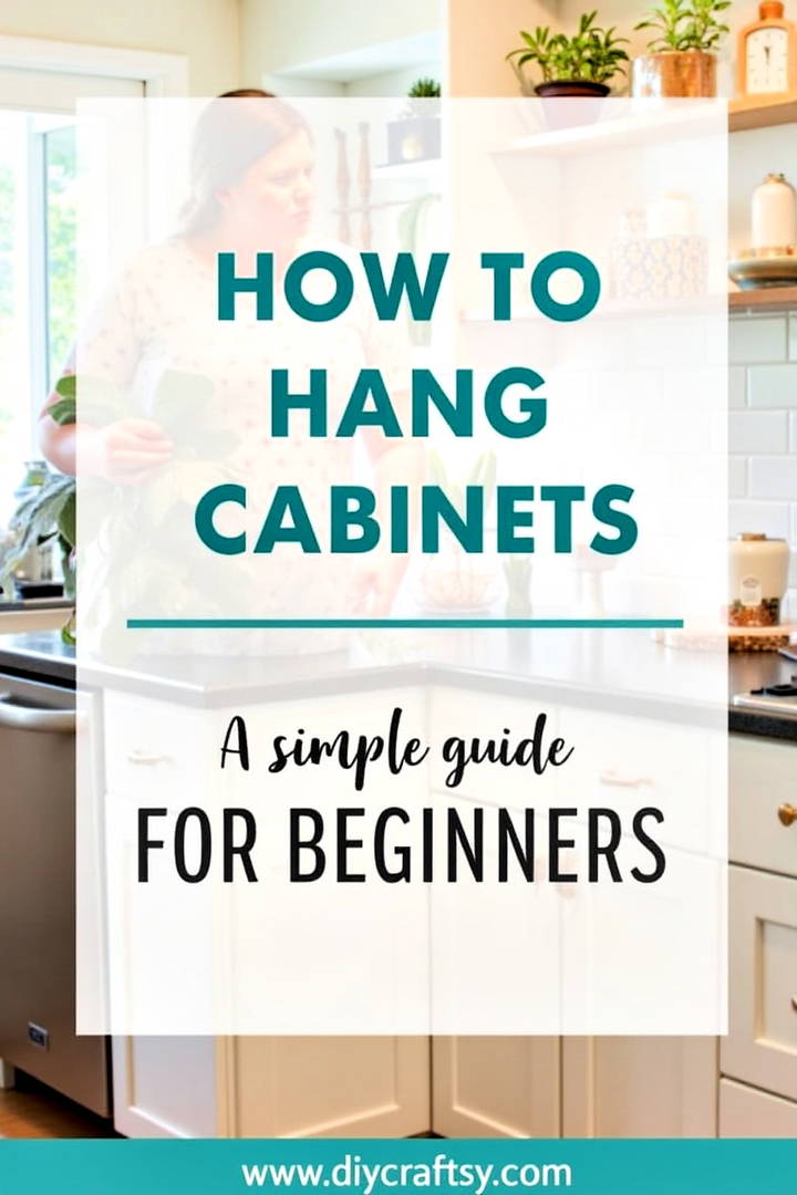 how to hang cabinets a simple guide for beginners