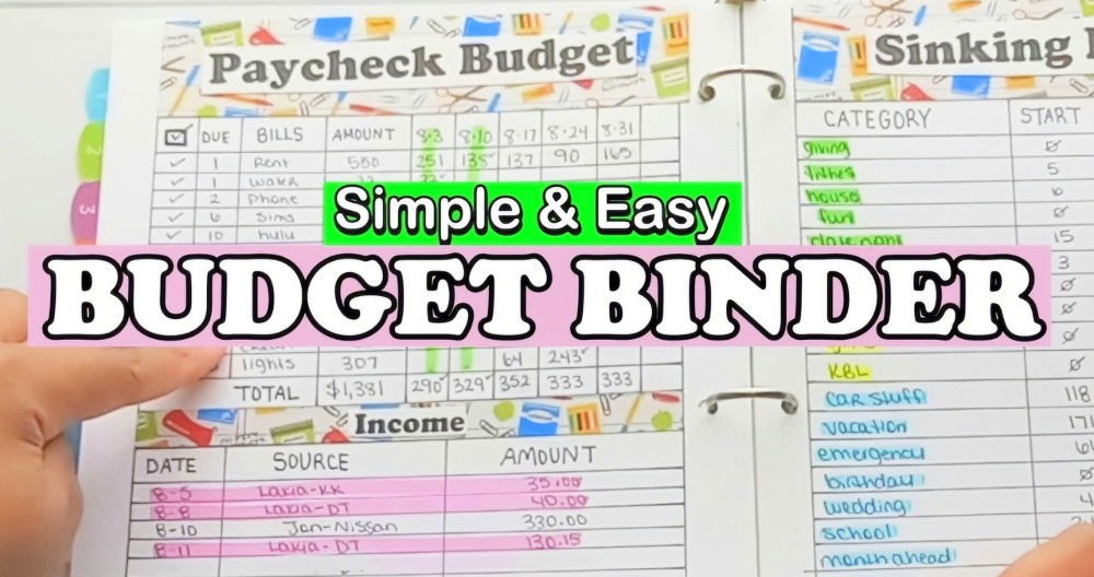 DIY Budget Binder: Organize in Style on A Budget