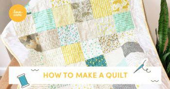 how to make a quilted blanket