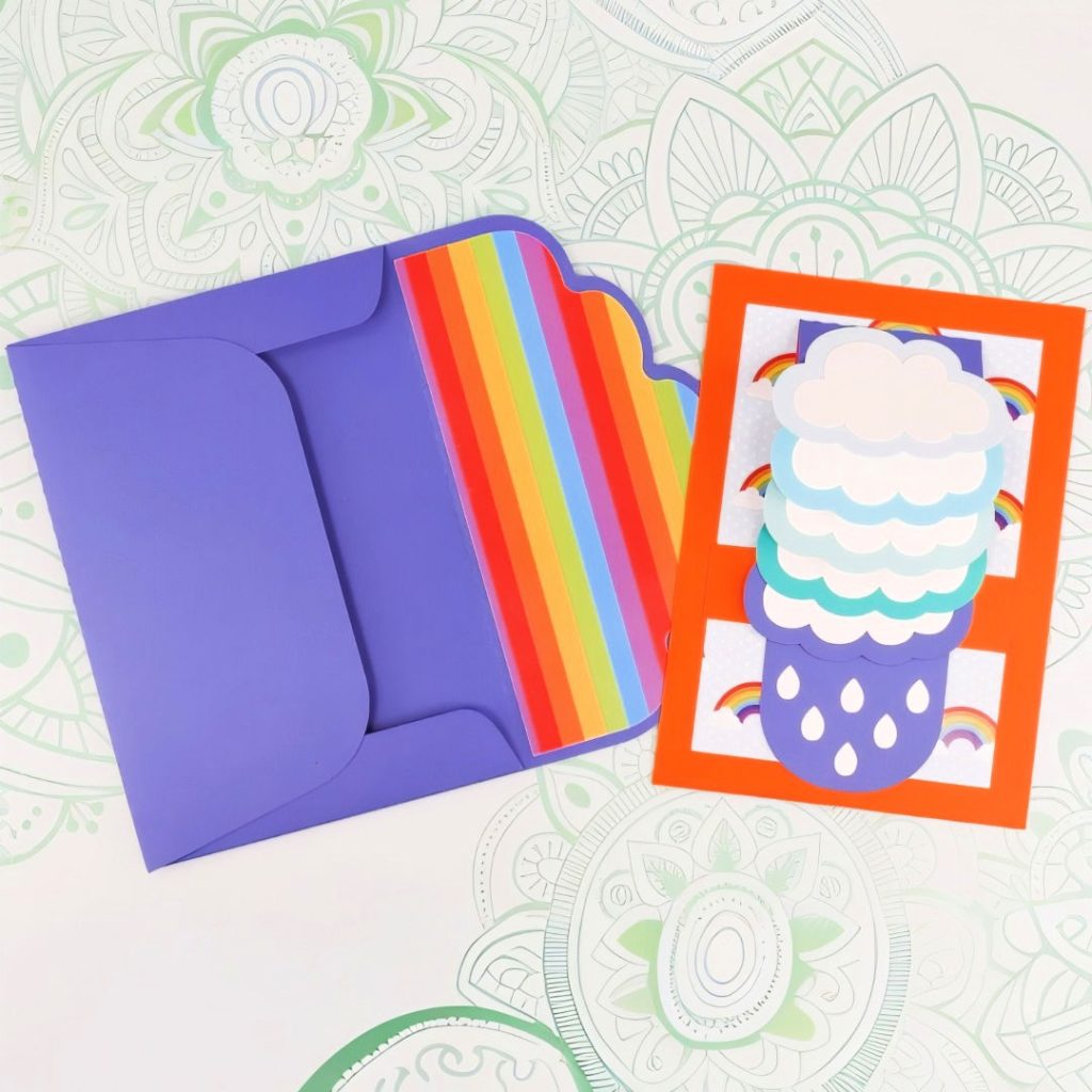 Easy Diy Waterfall Card Tutorial How To