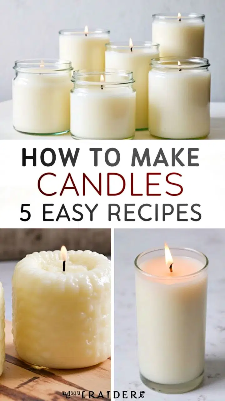 how to make candles at home 5 simple recipes