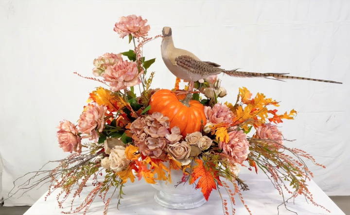 how to make fall centerpieces