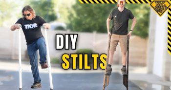 how to make stilts at home