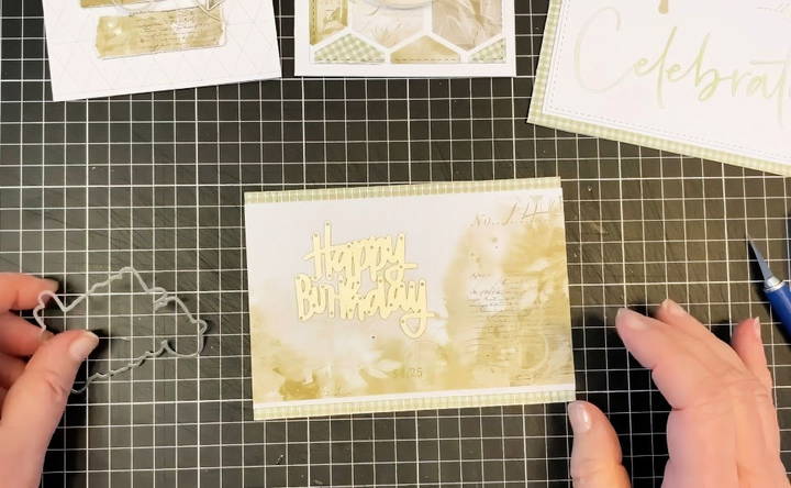 incorporate leftover die cuts or punch outs