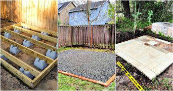 inexpensive shed foundation ideas for your backyard