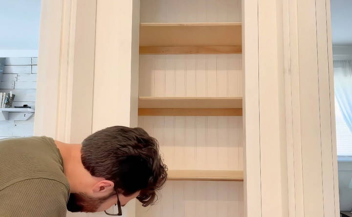 installing shelves