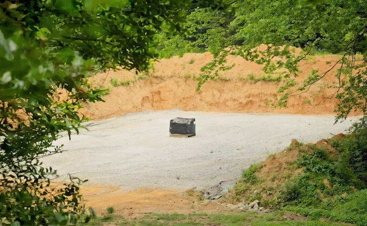 laying the gravel