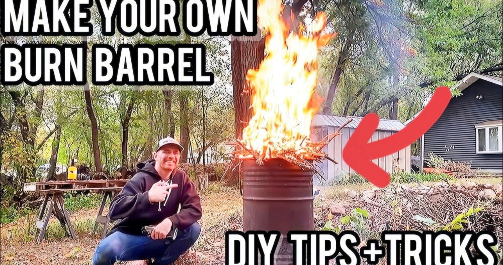 How to Make a DIY Burn Barrel