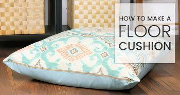 make your own floor cushion