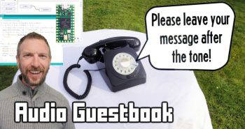 make your own wedding audio guestbook