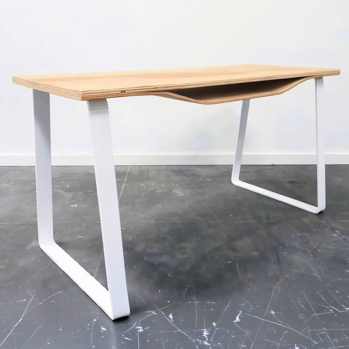 quick and easy diy plywood desk