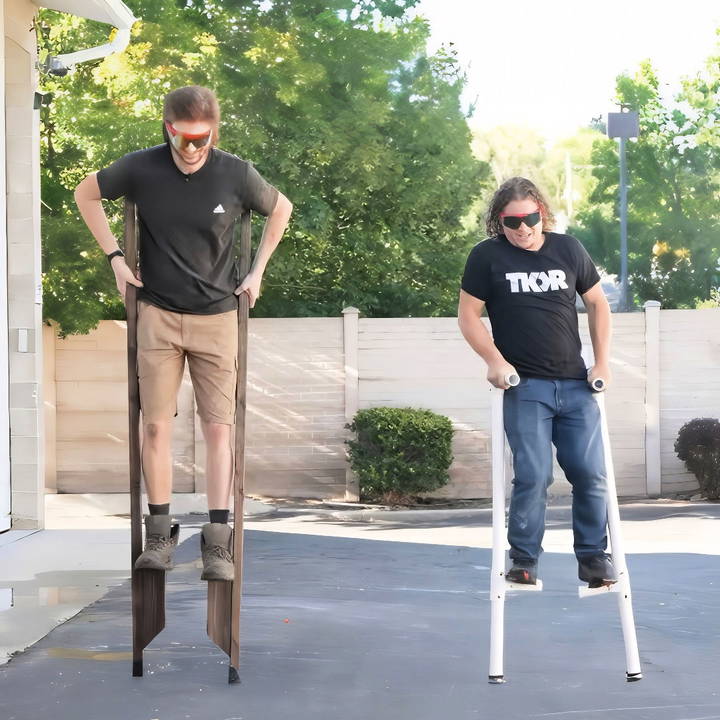 quick and easy diy stilts tutorial