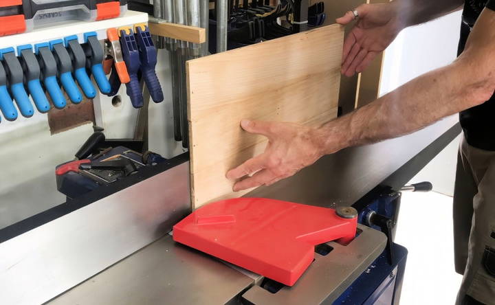 trimming and shaping the tray