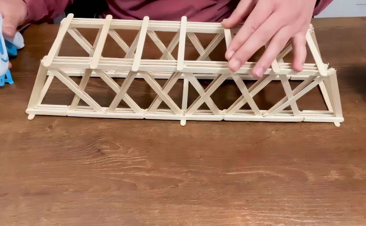 assemble the bridge structure