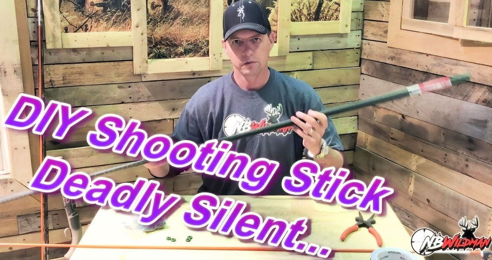 Homemade DIY Shooting Sticks