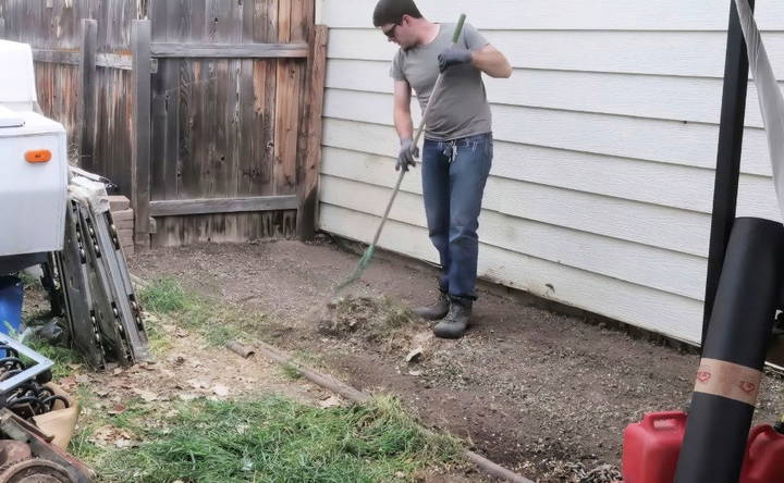 choose and prepare the shed site