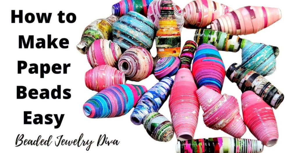 How to Make Paper Beads from Recycled Materials