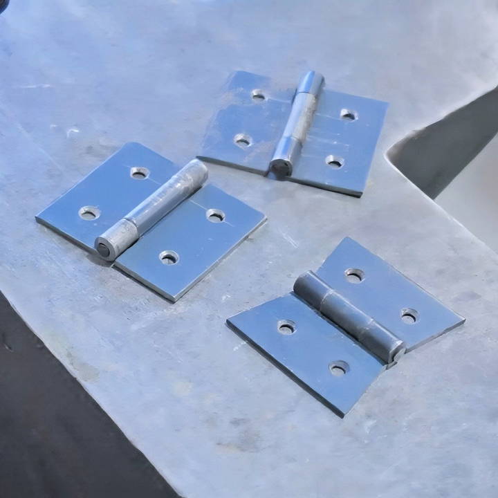 diy hinges using basic tools