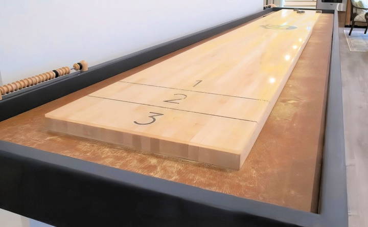 diy shuffleboard table tutorial