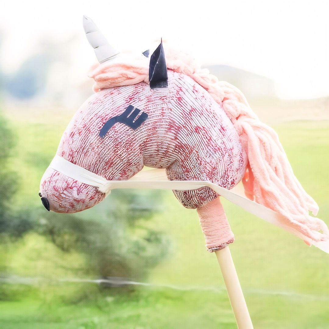 diy stick horse from a sock