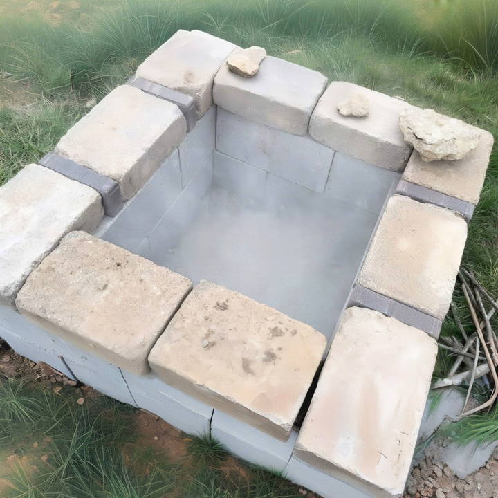 easy diy cinder block fire pit