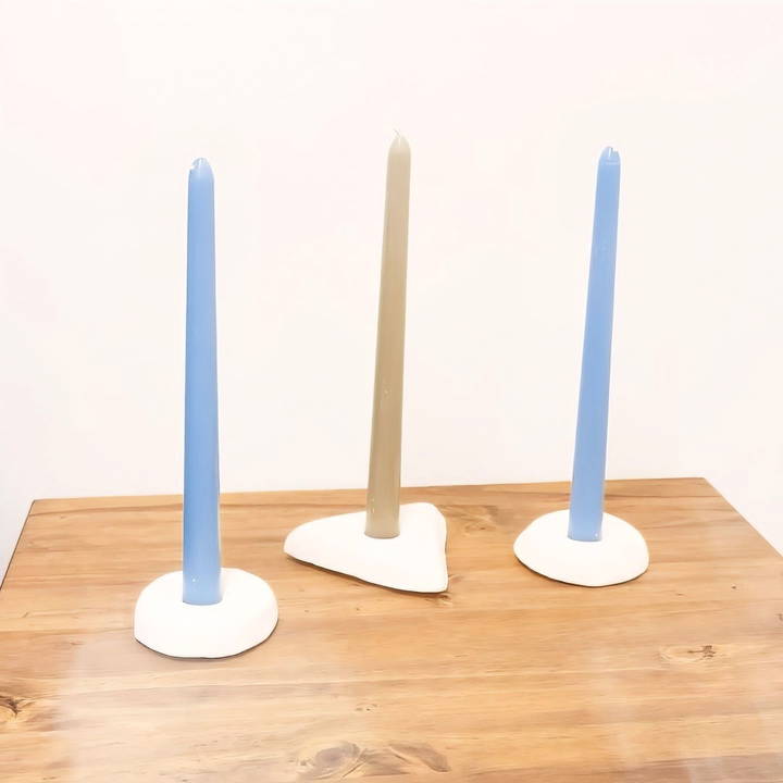 easy diy taper candle holders