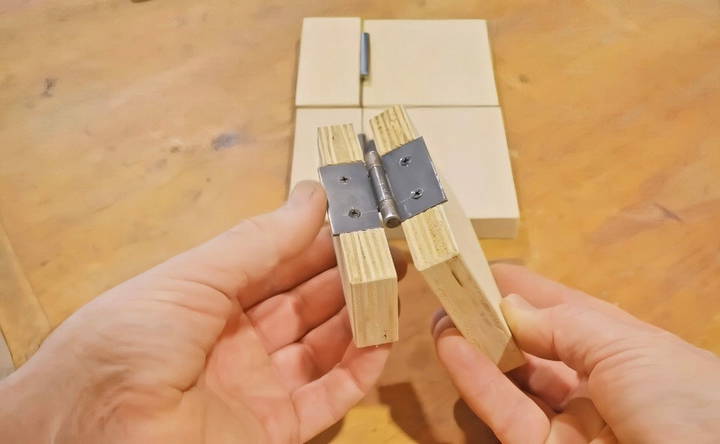 easy way to make hinges