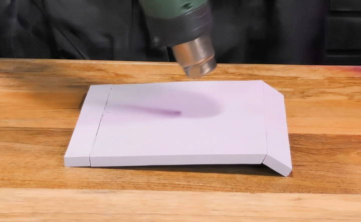 eva foam heat shaping technique