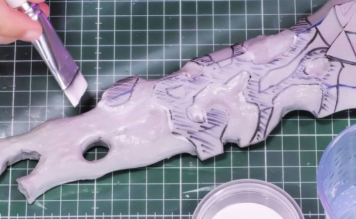 eva foam priming technique