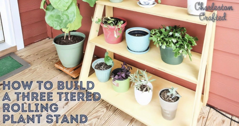 Build a Space-Saving DIY Tiered Plant Stand