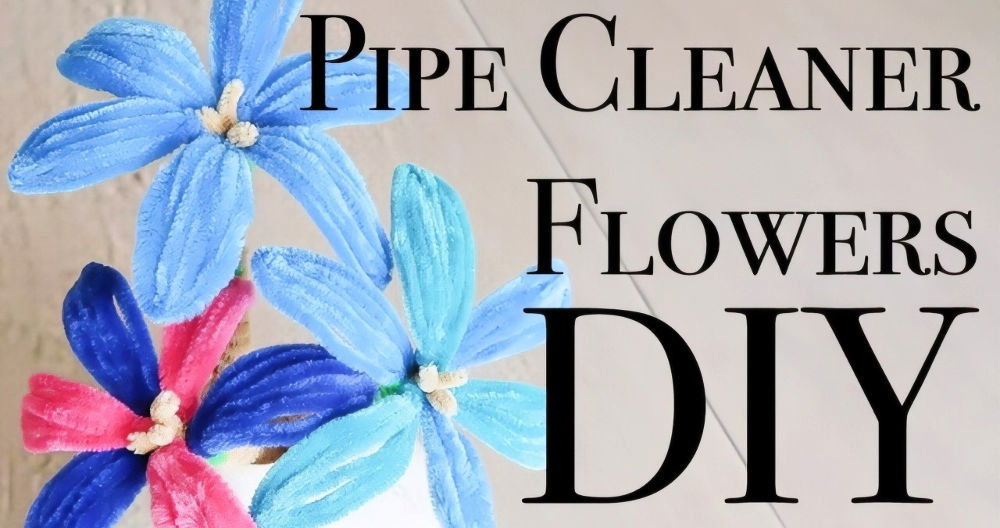 Making Pipe Cleaner Flowers: Step by Step Instructions
