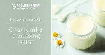 homemade cleansing balm