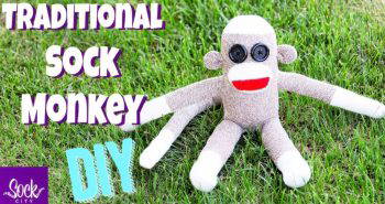 homemade sock monkey