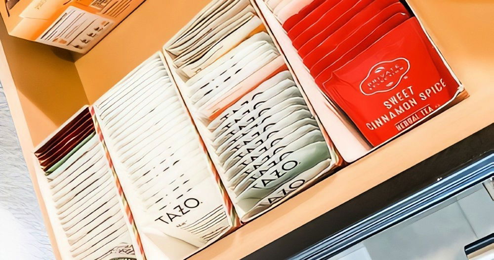 DIY Tea Bag Organizer for Tea Lovers