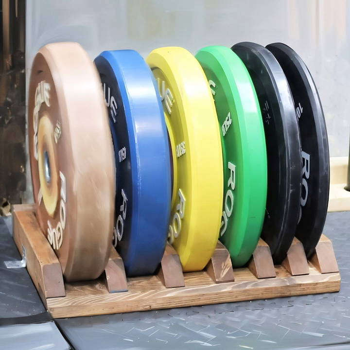 how to build a bumper plate storage