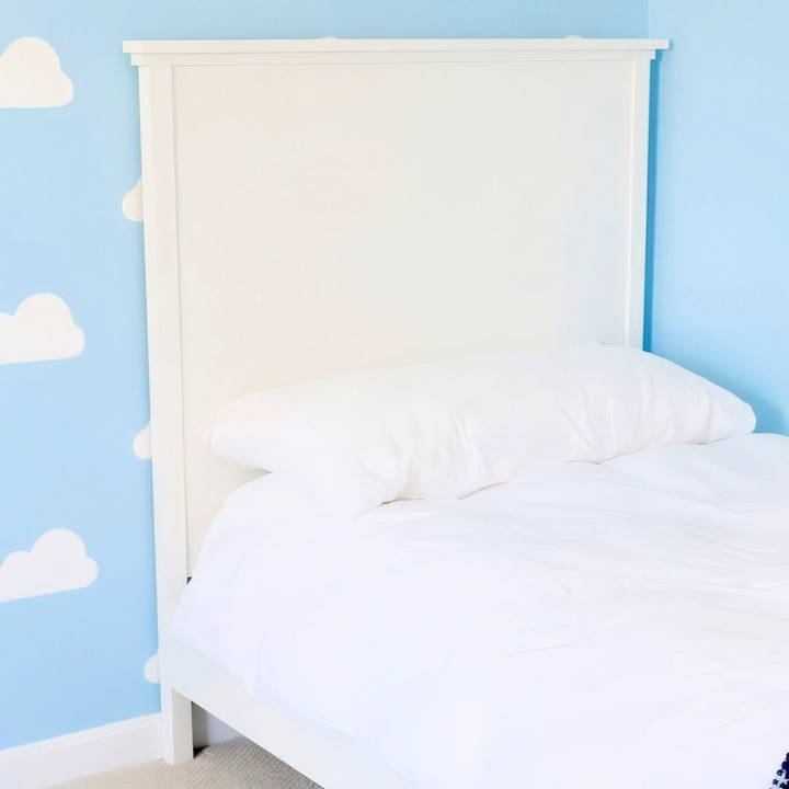 how to build a twin size headboard