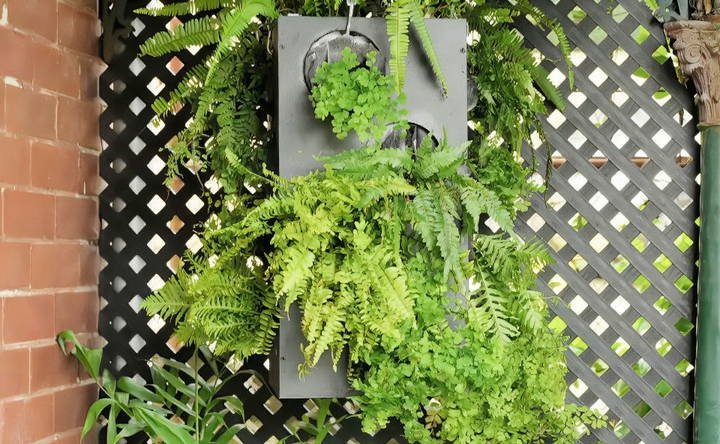 how to build a vertical planter